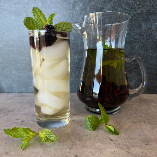 Blackberry Mint Agua Fresca