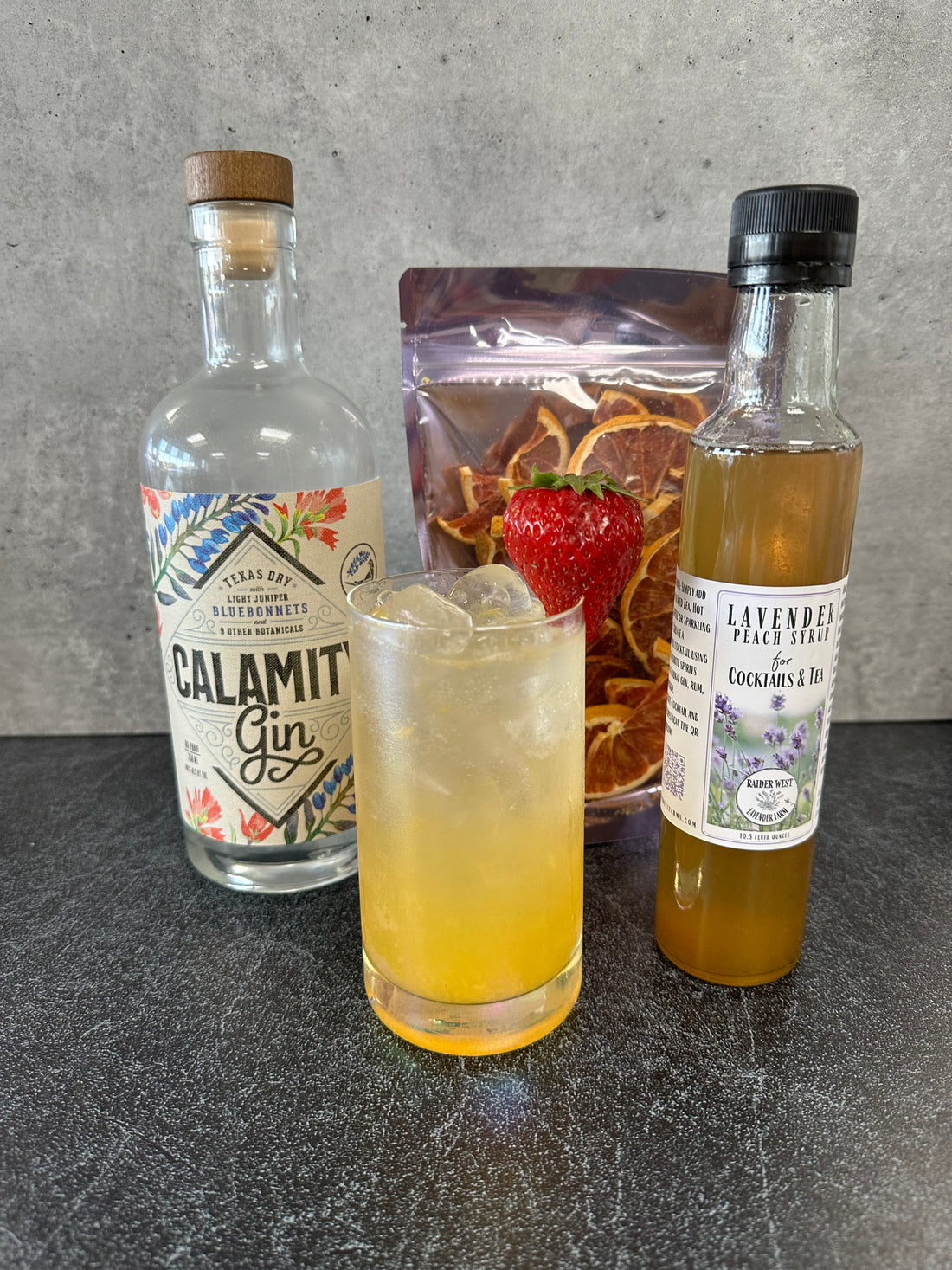 Peachy Gin Paloma