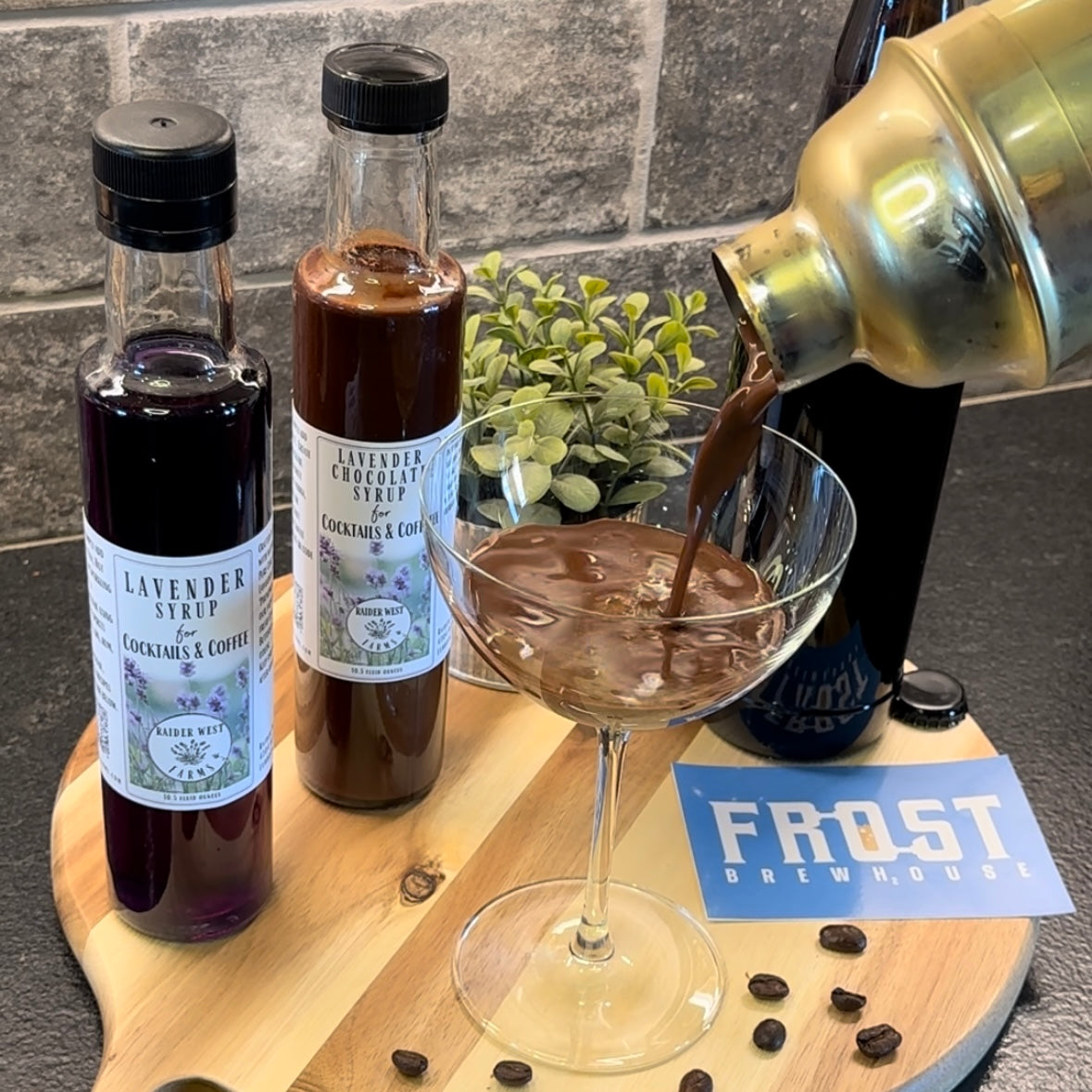 Lavender Chocolate Syrup