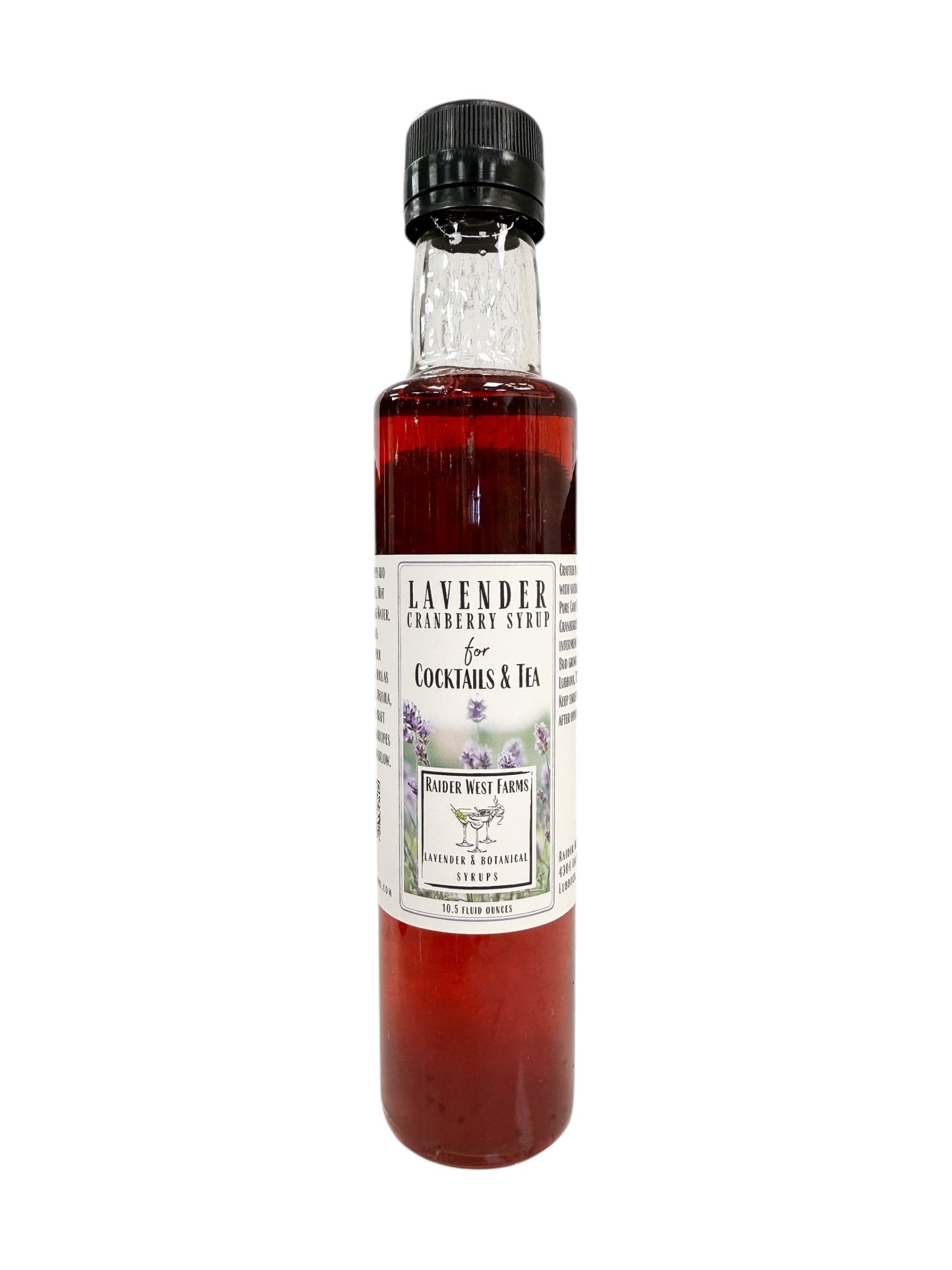 Lavender Cranberry Syrup