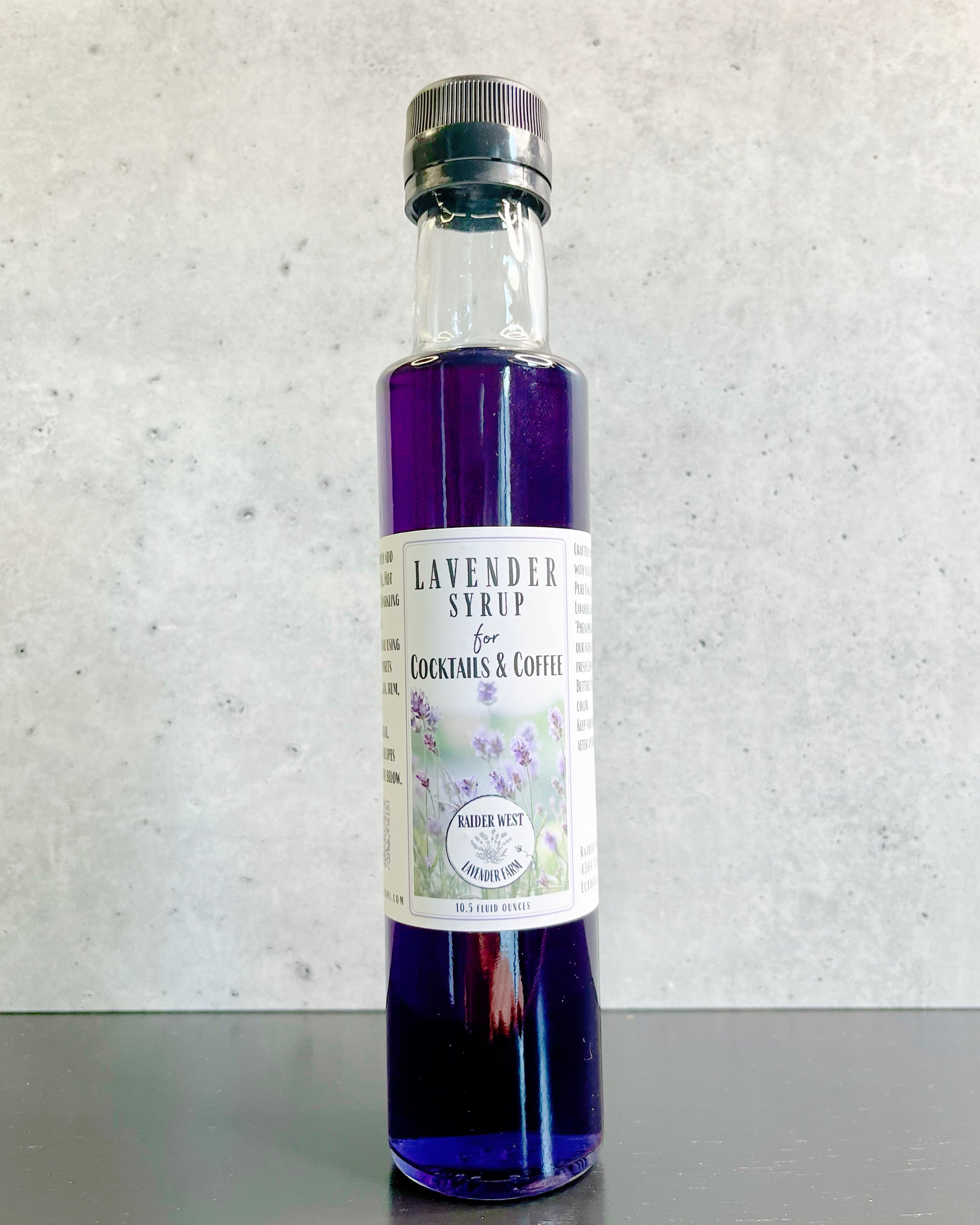 Lavender Syrup Raider West Farms 6607