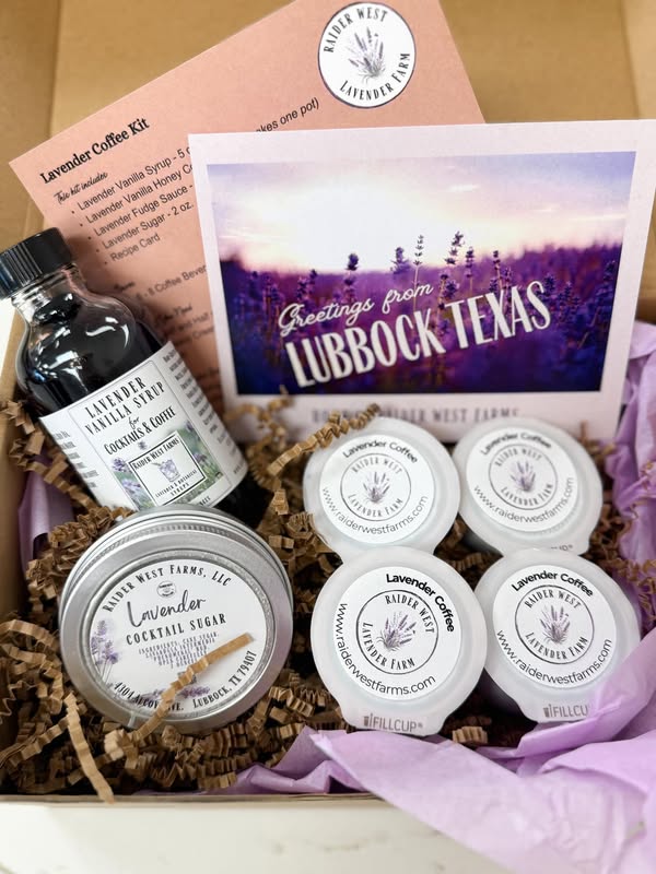 lavender coffee, lavender latte, lavender syrup, lavender sugar, raider west farms, LBK