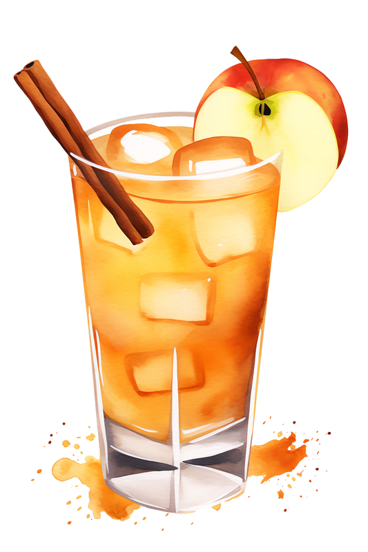 Spiced Apple Mocktail