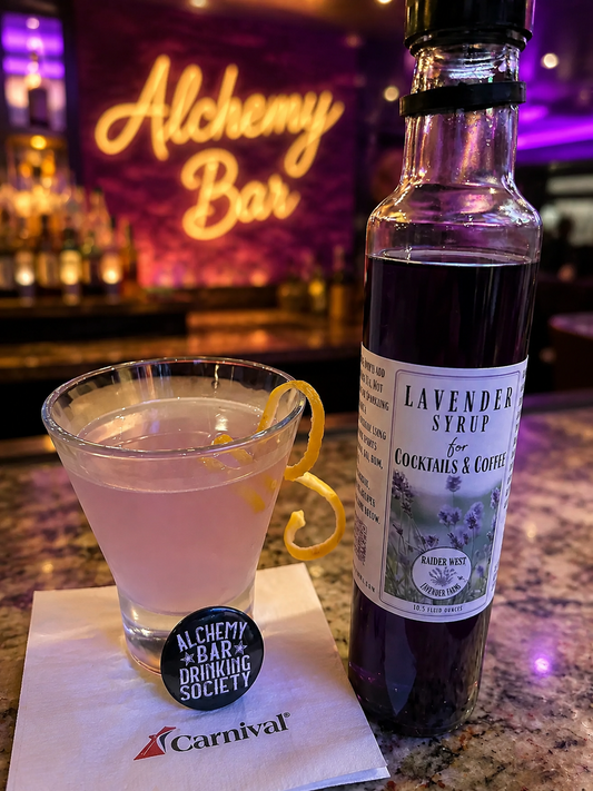 Lavender Elderflower Gin Martini