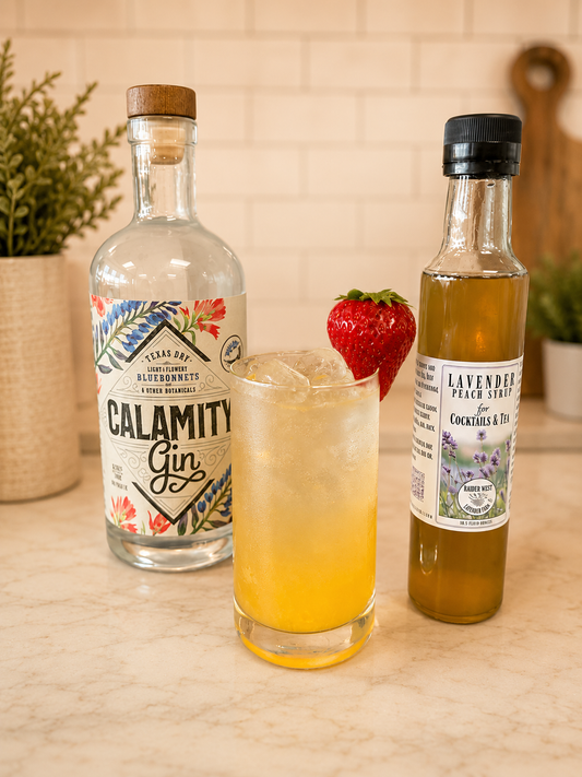 Peachy Gin Paloma