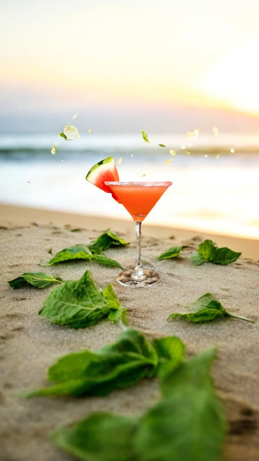 Rosemary-Watermelon Martini