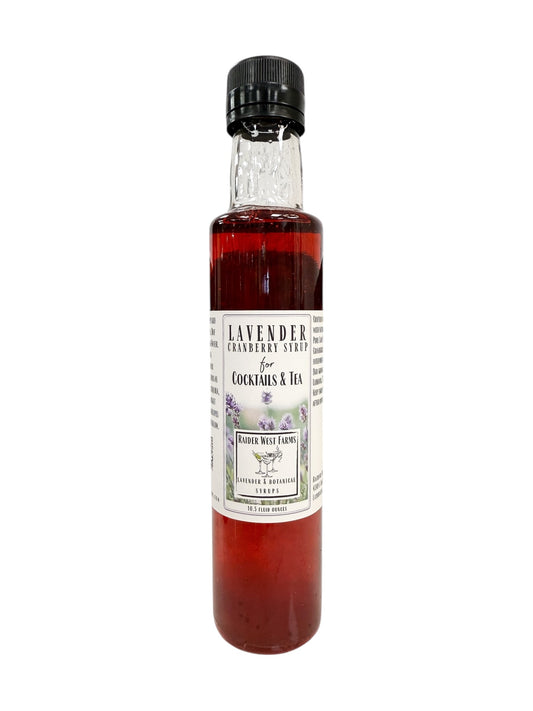 Lavender Cranberry Syrup