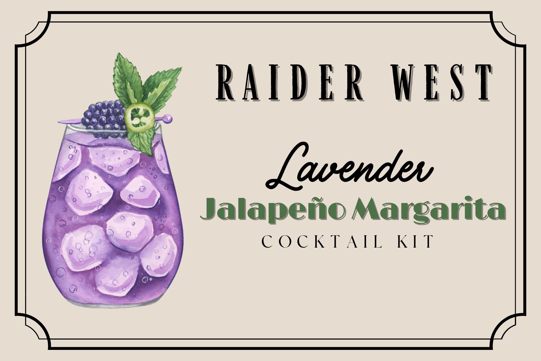 Lavender jalapeno margarita, raider west farms, lavender margarita, lubbock, tx, LBK, lavender farm, cocktails, cocktail syrups