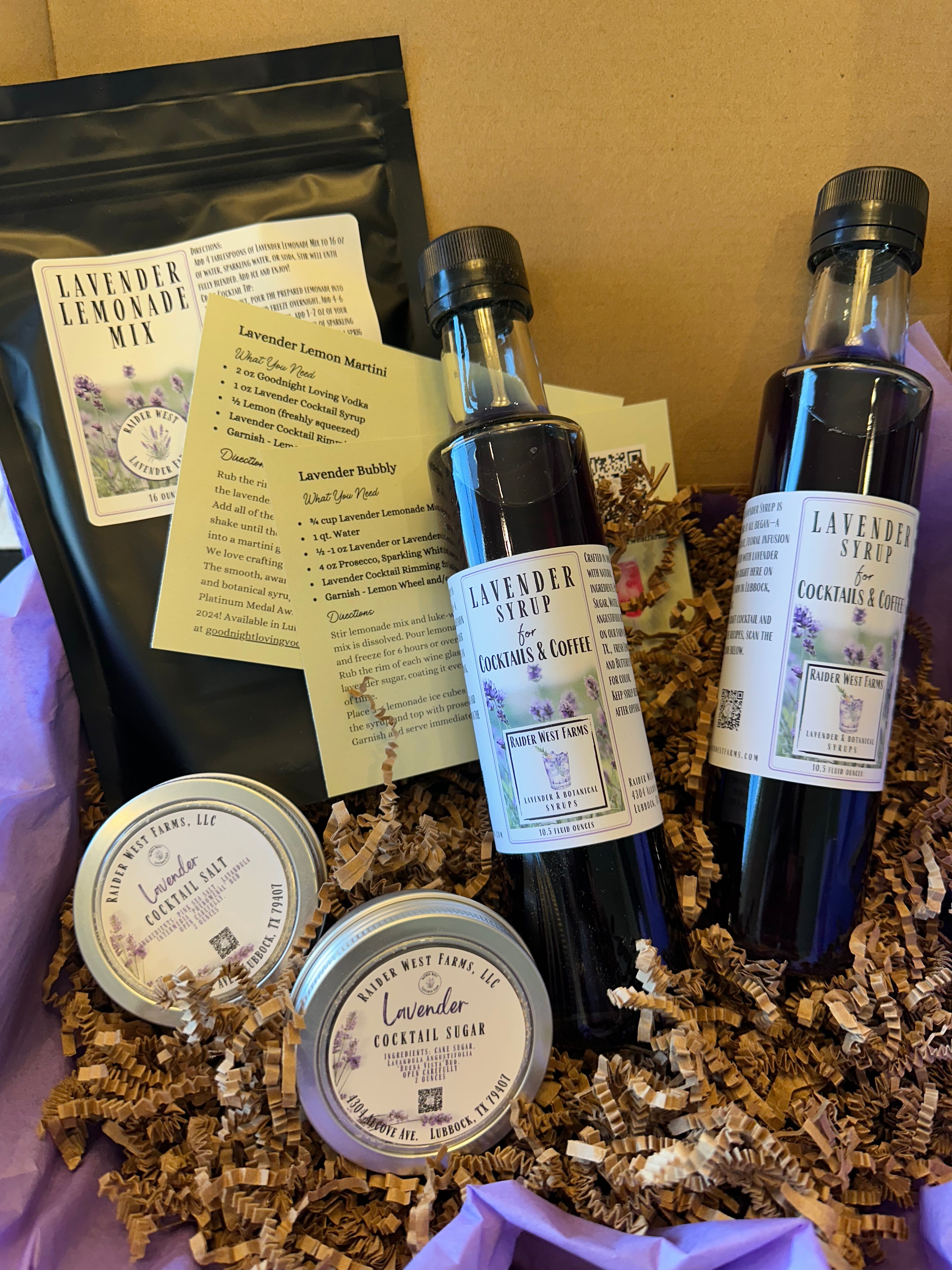 The Lavender Cocktail Kit – Raider West Farms