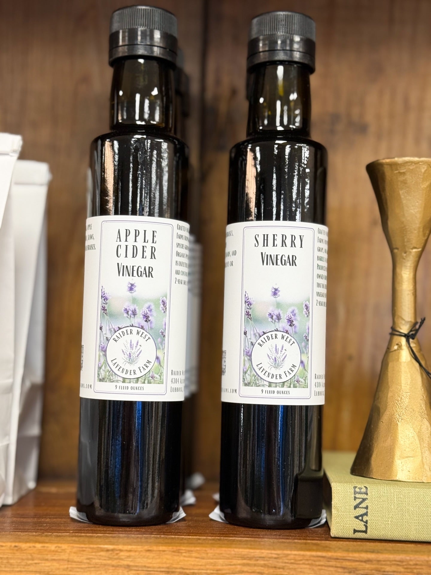 sherry vinegar, produced in spain, raider west farms, lubbock texas, 