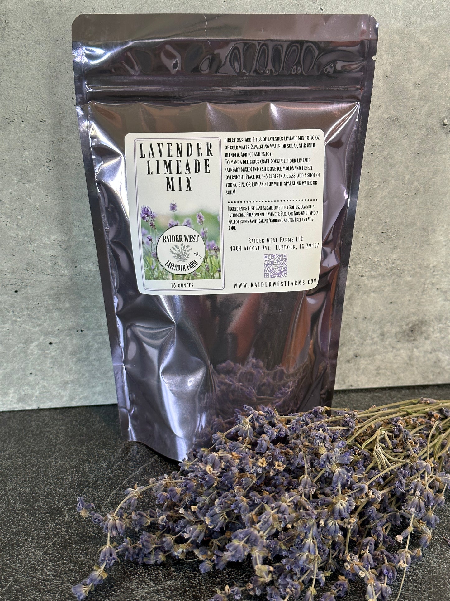 Lavender Limeade Mix