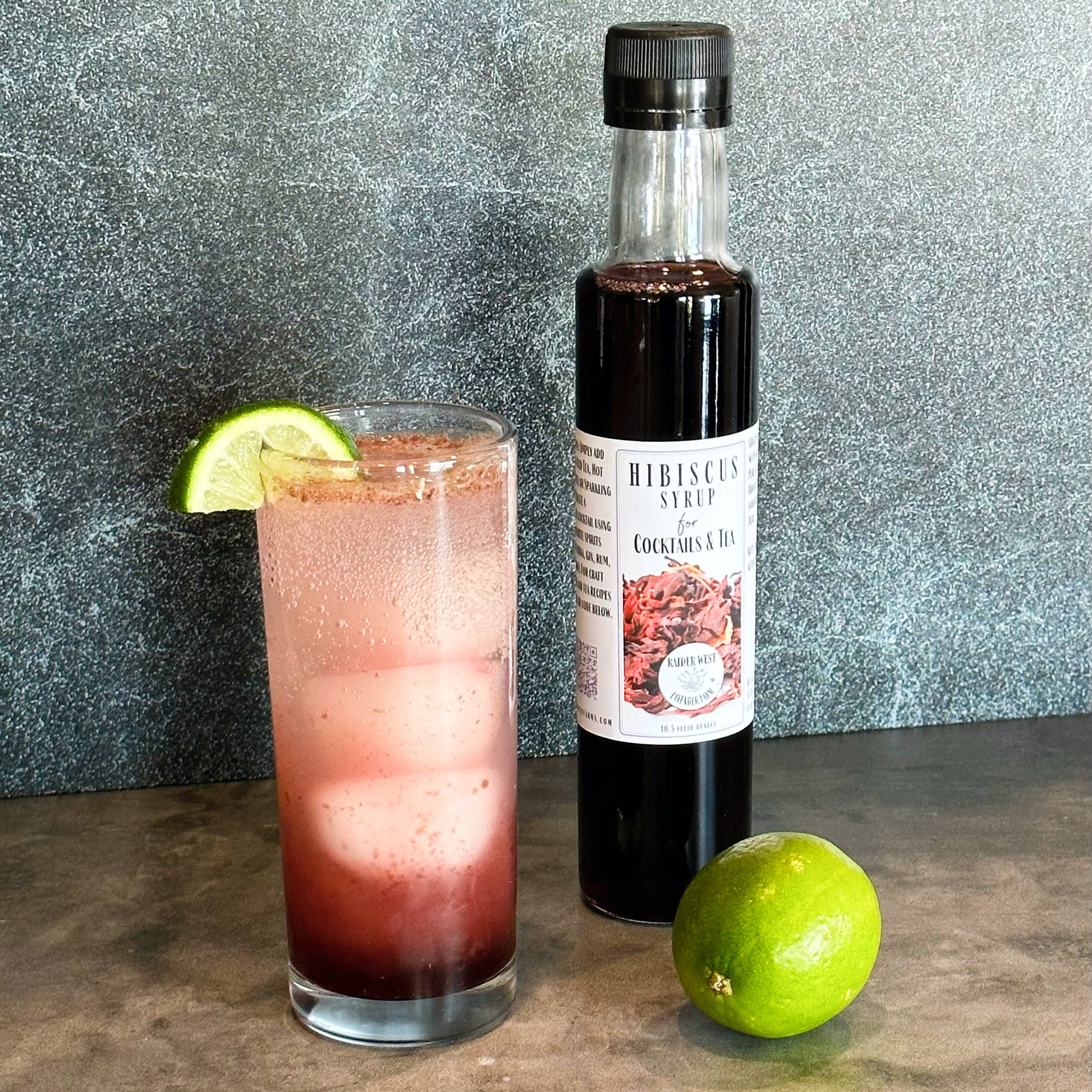hibiscus syrup, hibiscus cocktails, raider west farms